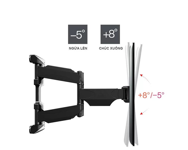 Giá treo Tivi xoay đa năng ErgoTek E66 (32 - 80)