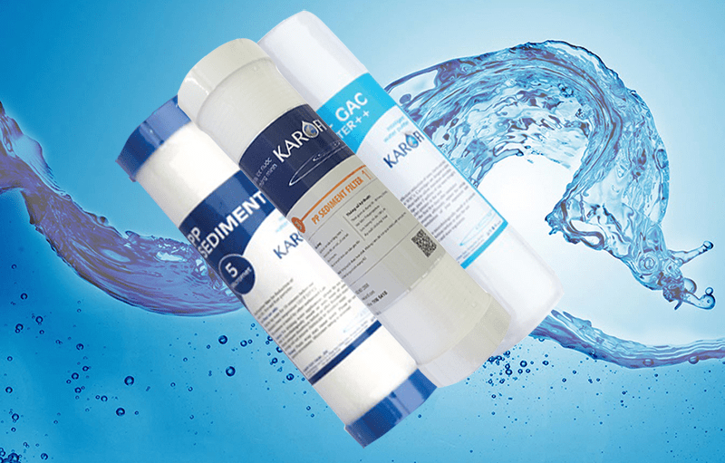 Lõi lọc nước Karofi số 1,2,3 (Gói combo)