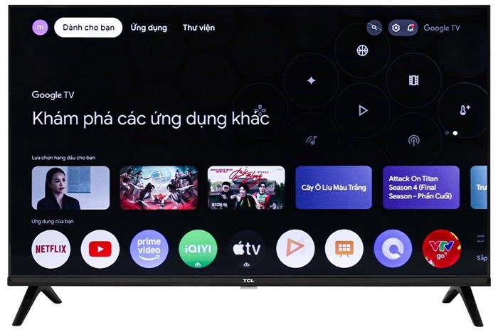 Google Tivi TCL QLED Full HD 32 Inch 32S5K