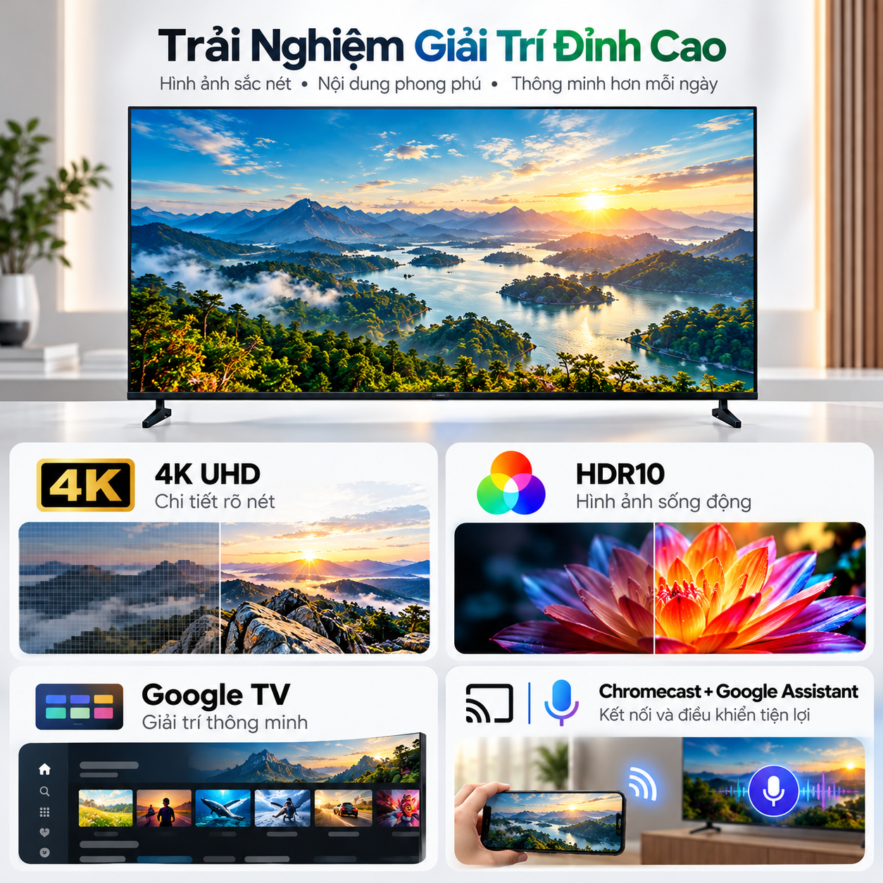 Google TV Coex 4K UHD 65 inch 65UT7002XG