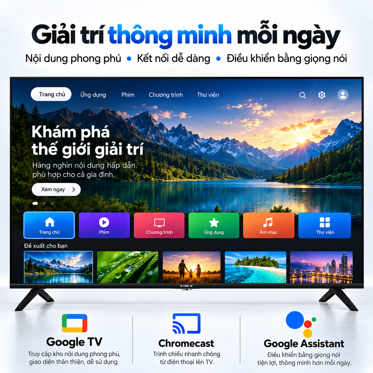 Google TV Coex 4K UHD 85 inch 85UT7002XG