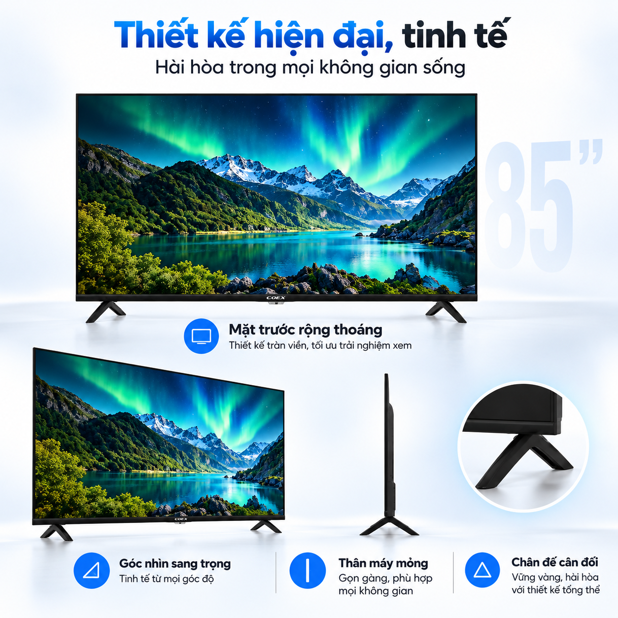 Google TV Coex 4K UHD 85 inch 85UT7002XG
