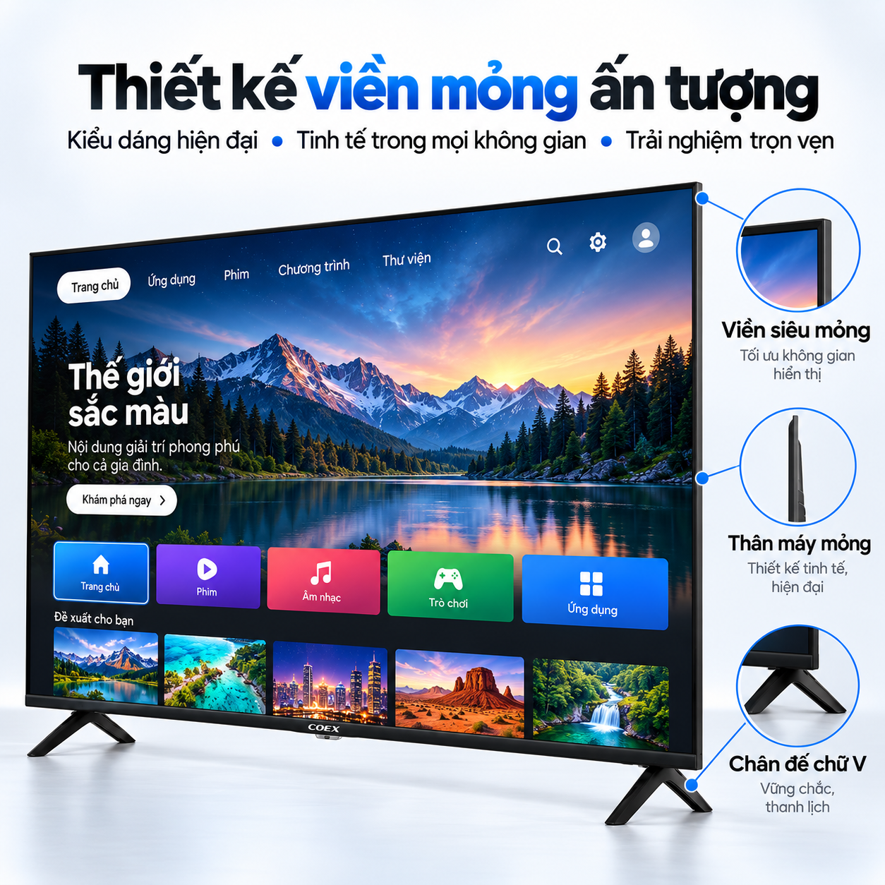 Google TV Coex 4K UHD 85 inch 85UT7002XG