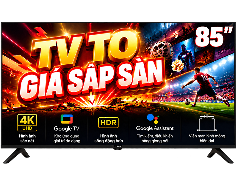 Google TV Coex 4K UHD 85 inch 85UT7002XG