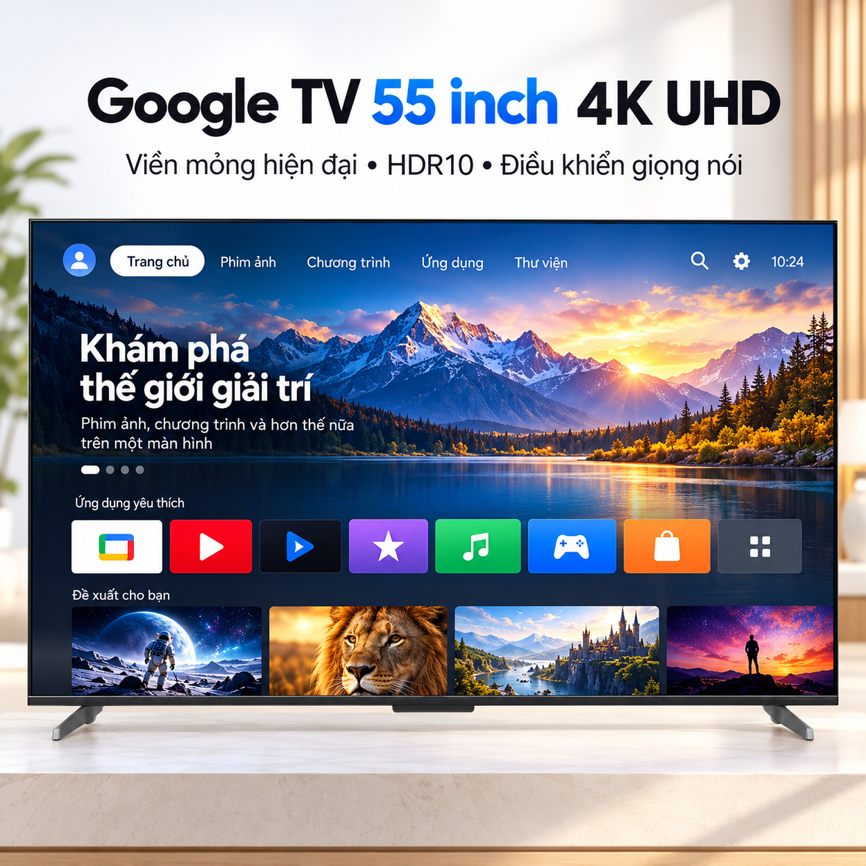 Google TV QLED Coex 4K UHD 55 inch 55QA9002XG