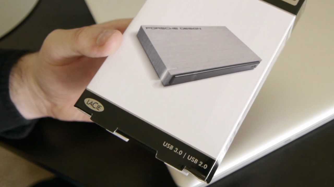 HDD Lacie Porsche P'9223 USB 3.0 Light grey 1TB