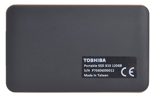 HDD Toshiba SSD X10 120Gb USB 3.1 Đen