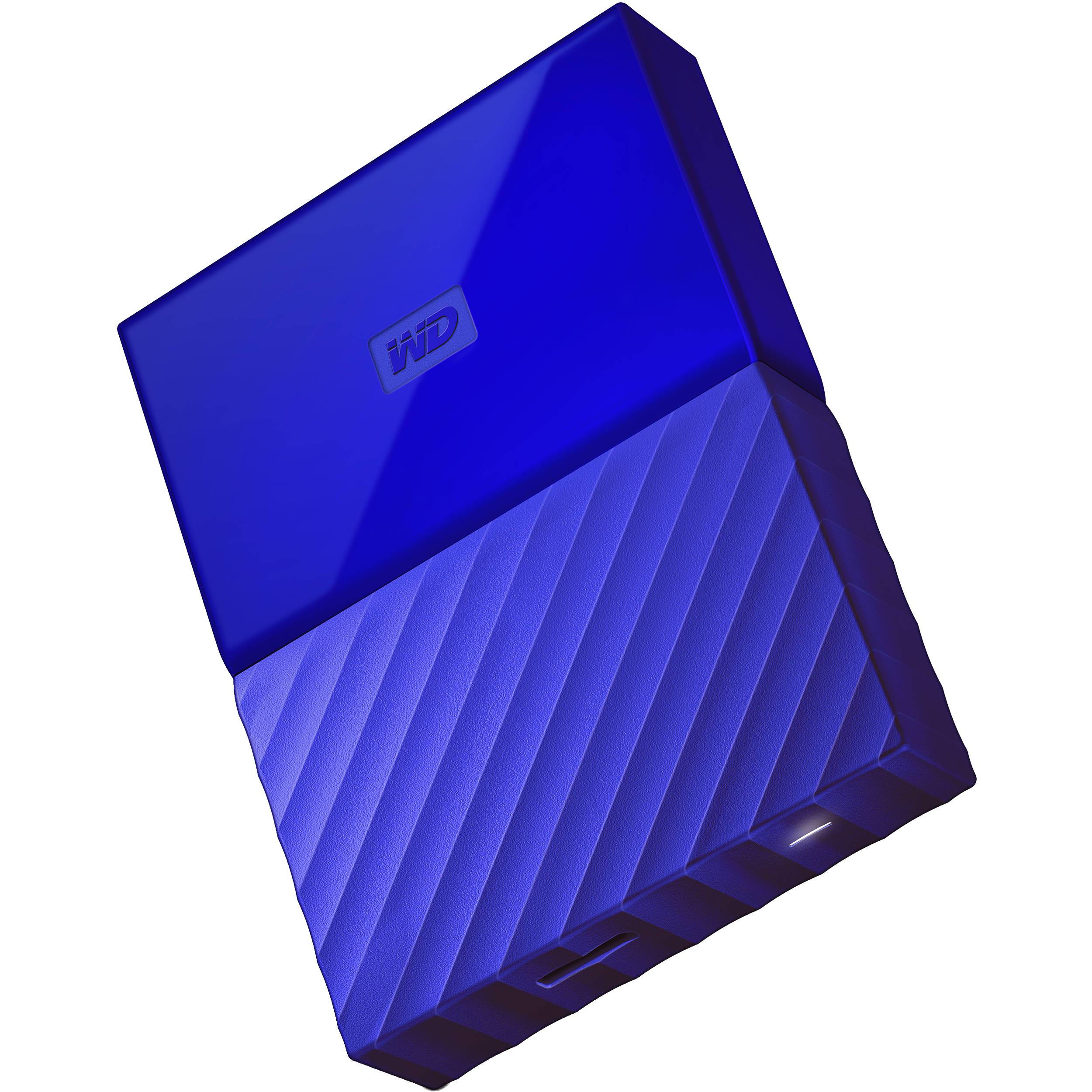 HDD WD My Passport 2Tb USB 3.0 Xanh -WDBS4B0020BBL-WESN