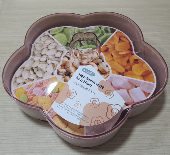 Hộp bánh mứt hoa Haru 8935275211276