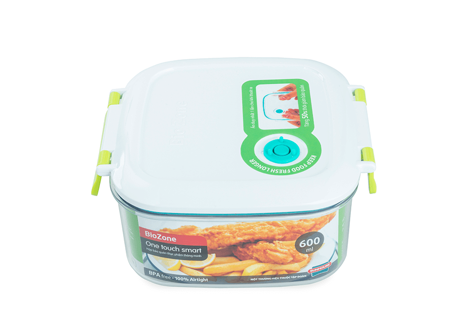 Hộp bảo quản TP Biozone vuông 600ml KB-SM600S1