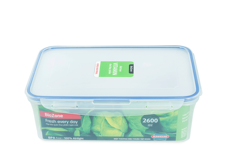 Hộp bảo quản TP ngăn mát Biozone 2600ml KB-CO2600P