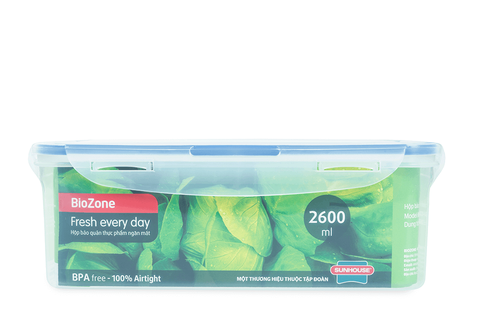 Hộp bảo quản TP ngăn mát Biozone 2600ml KB-CO2600P