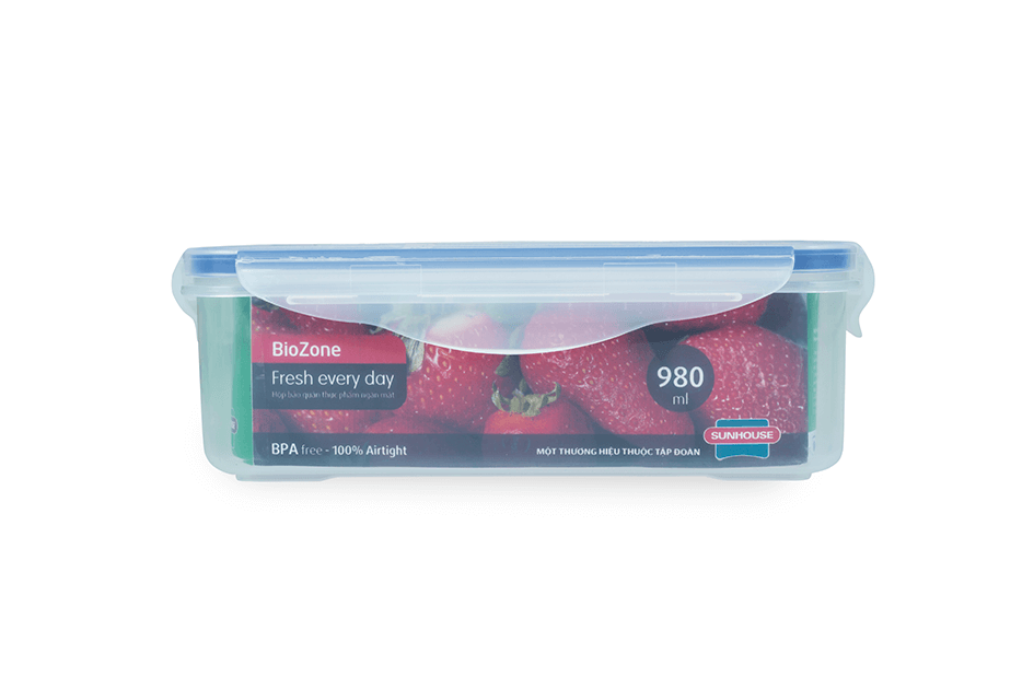 Hộp bảo quản TP ngăn mát Biozone 980ml KB-CO980P