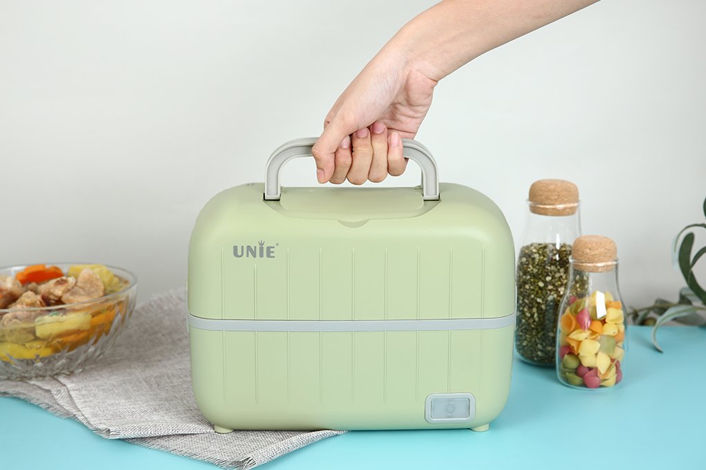 Hộp cơm cắm điện UNIE UV XANH