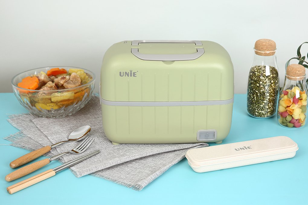 Hộp cơm cắm điện UNIE UV XANH