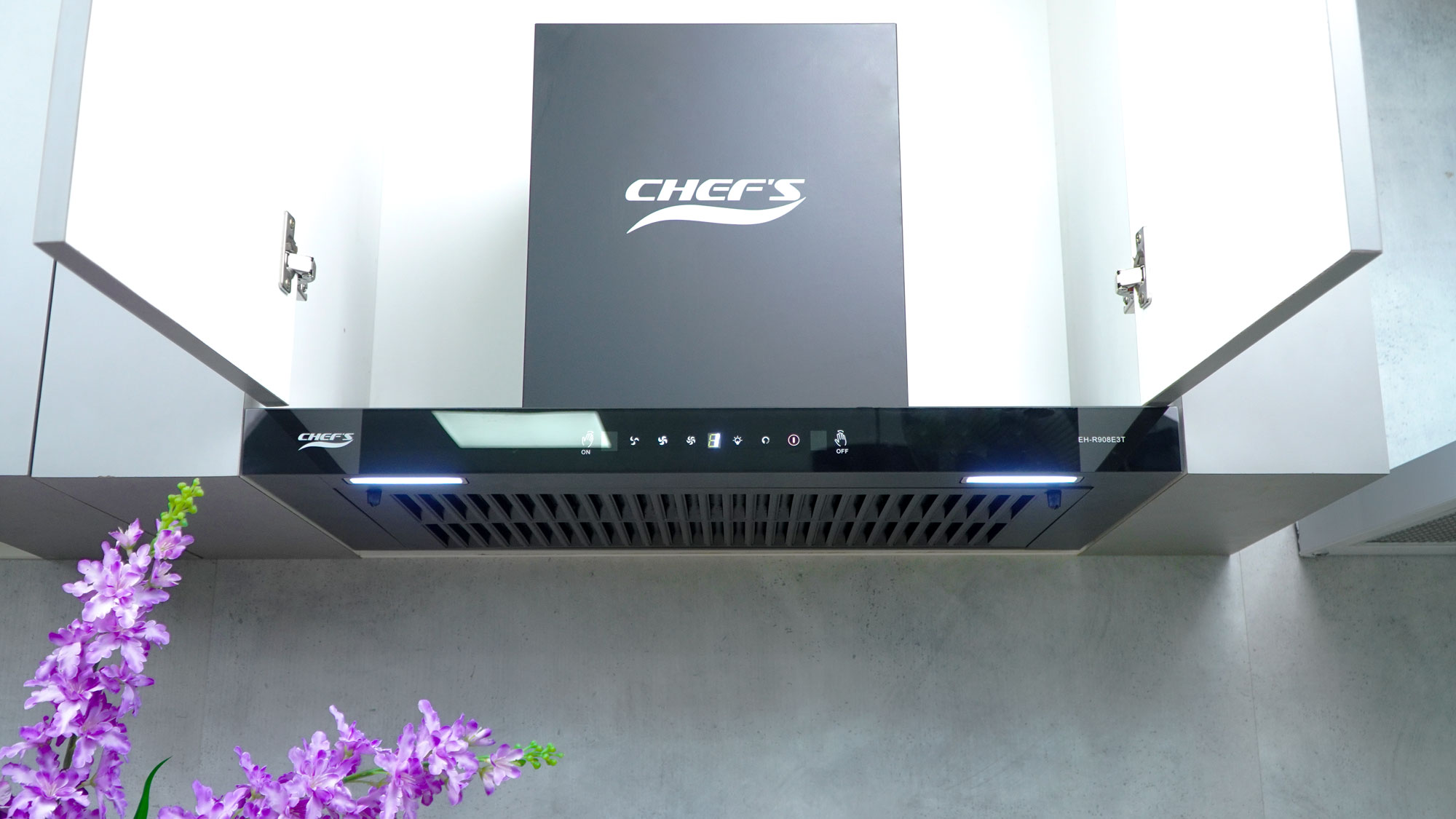 Hút mùi âm tủ Chef's EH-R908E3T-cảm ứng