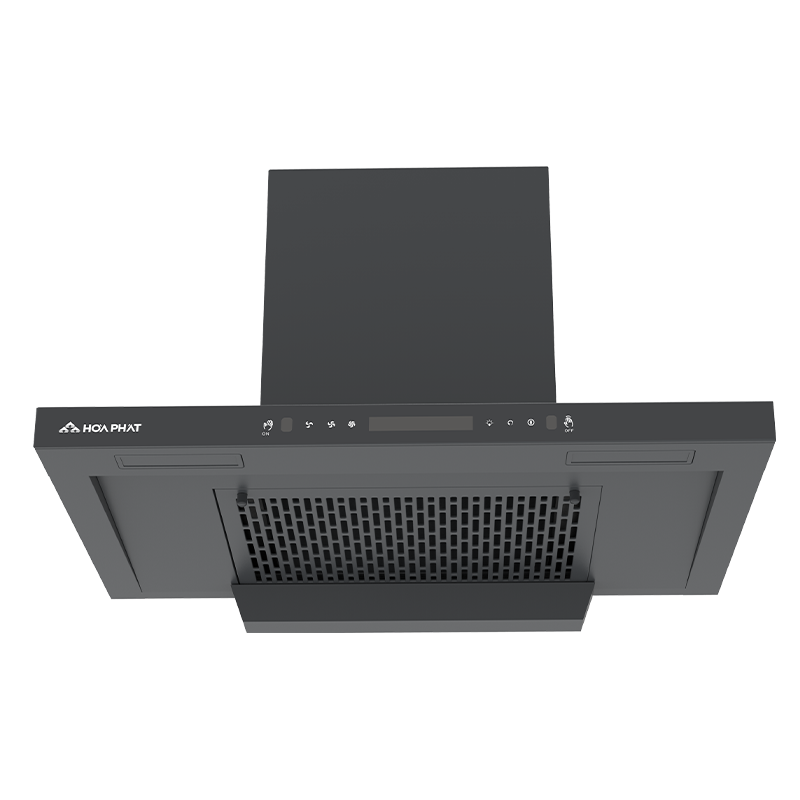 Hút mùi chữ T 70cm Hòa Phát HKH T0770H-cảm ứng-xám titan