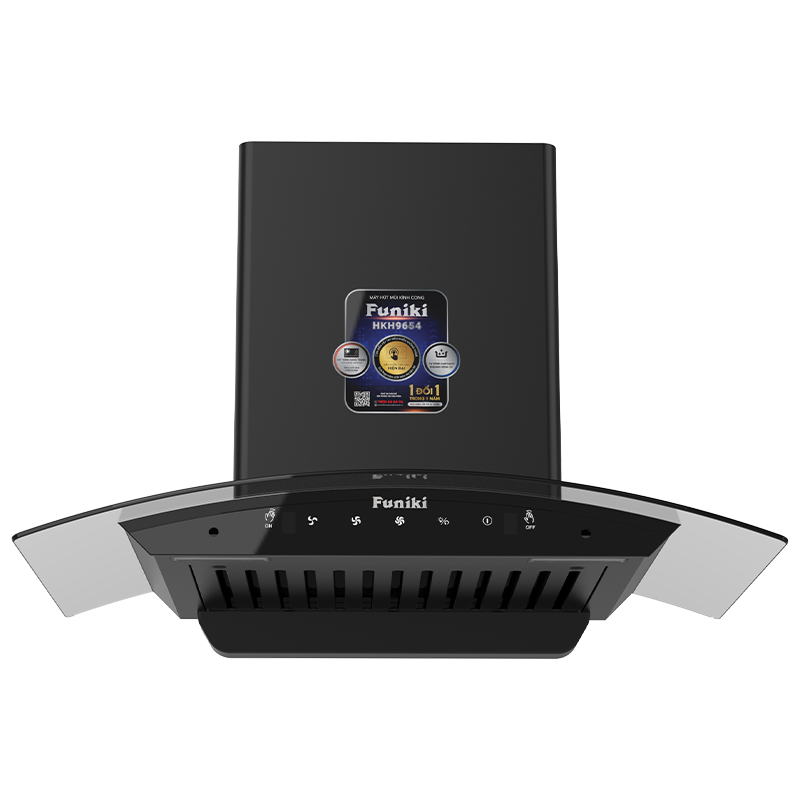 Hút mùi kính cong 70cm Funiki HKH9654-cảm ứng