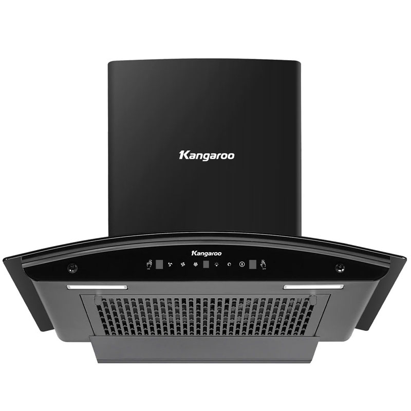 Hút mùi kính cong 70cm Kangaroo KGCH70H1C-Cảm ứng