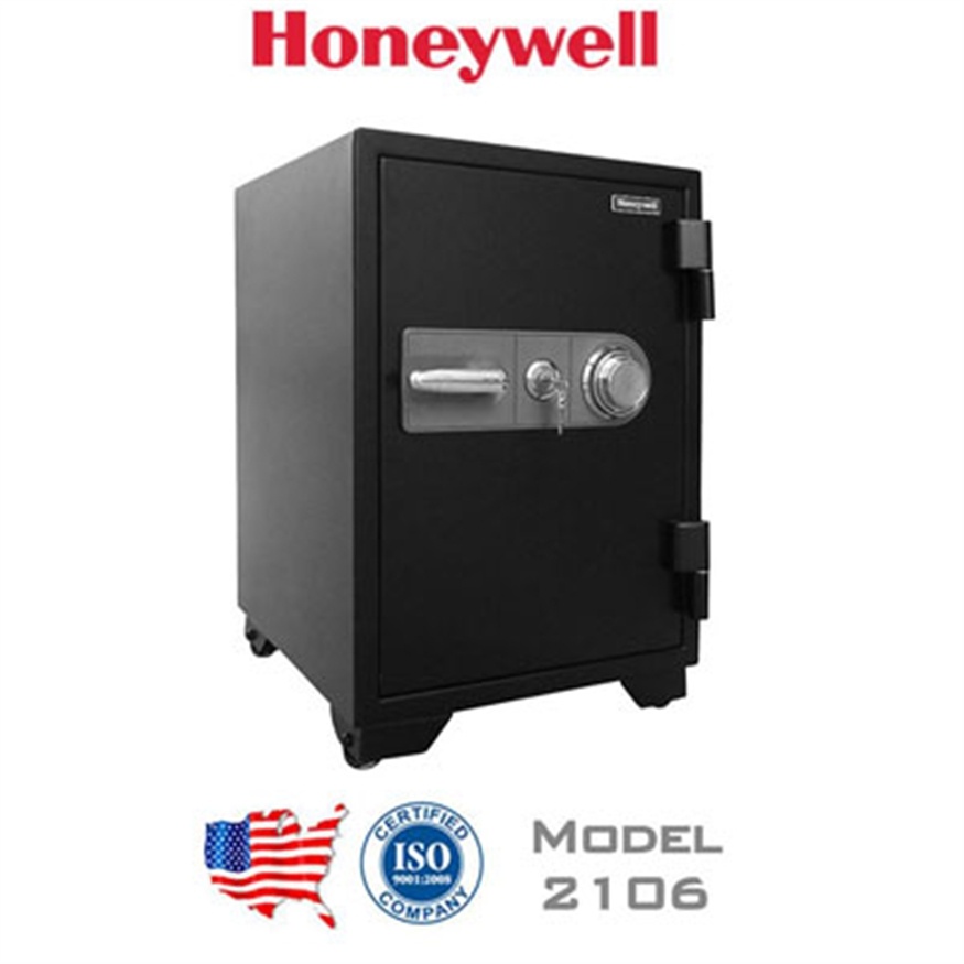 Két sắt chống cháy, chống nước Mỹ Honeywell 2106 khoá cơ