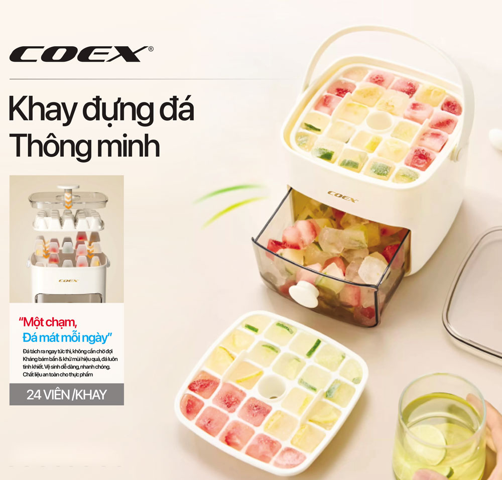 Khay đựng đá thông minh Coex