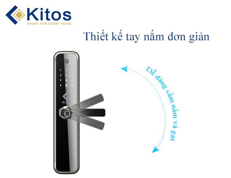 Khóa vân tay camera Kitos KT-X3