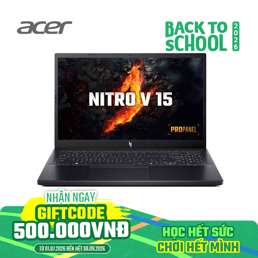 Laptop Acer Gaming Nitro V 15 ANV15-41-R2UP /R5-6600H/16GB/512GB/RTX20504GB/FHD165Hz/Win11