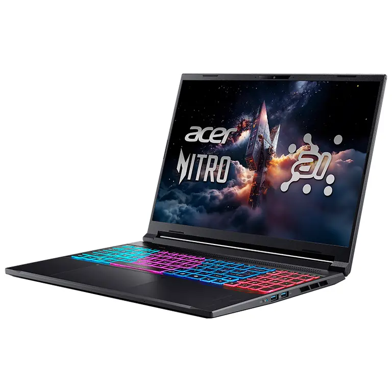 Laptop Acer Gaming Nitro V 16S AI ProPanel ANV16S-61-R9ZV R7 AI 350/32GD5/1TGSSD/162K 180/W11/8GD7_RTX5060/ĐEN