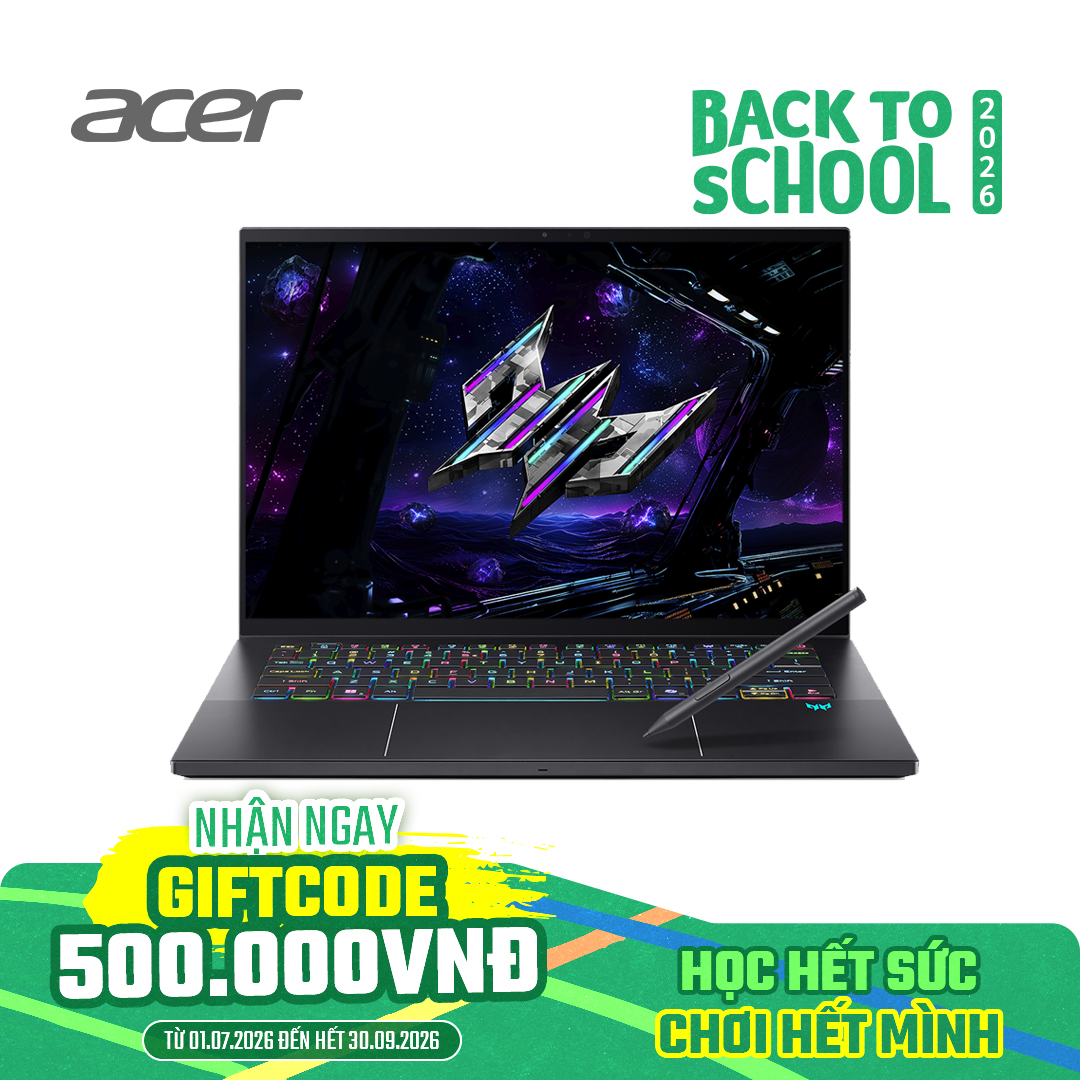 Laptop Acer Predator Triton 14 AI PT14-52T-99TU /Ultra 9-288V/ GeForce RTX™ 5070/ 32GB/ 2TB/ Windows 11