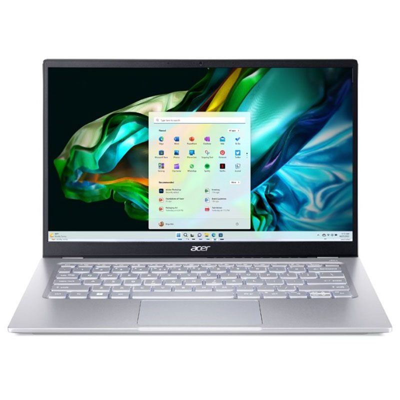 Laptop Acer Swift Go SFG14-41-R251 R5-7430U/16GD4/1TGSSD_PCIe/14.0FHD/IPS/FP/BT5/4C/ALU/W11SL/BẠC