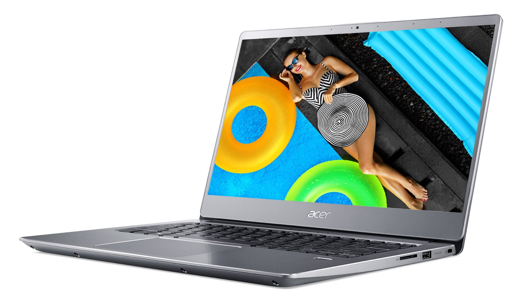 Laptop Acer Swift SF314-54-38J3(NX.GXZSV.005) Win10, Silver