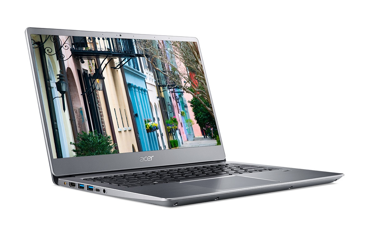 Laptop Acer Swift SF314-56-596E (NX.H4CSV.006) Win10, Silver,FP