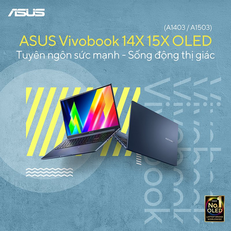 Laptop Asus Vivobook A1403ZA-KM161W Xanh