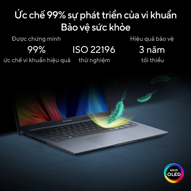 Laptop Asus Vivobook A1403ZA-KM161W Xanh