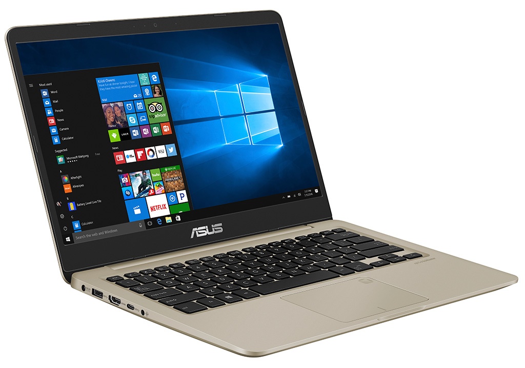 Laptop ASUS A411UA-EB678T Win10 Vang