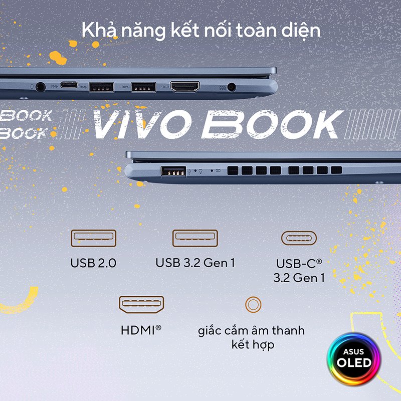 Laptop Asus Vivobook M1503QA-L1028W Xanh