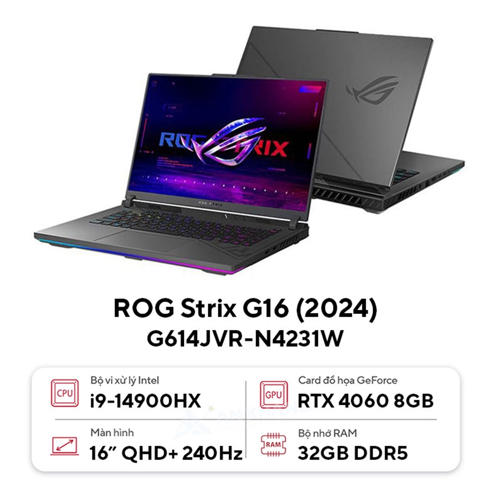 Laptop ASUS ROG Strix G16 G614JVR-N4231W