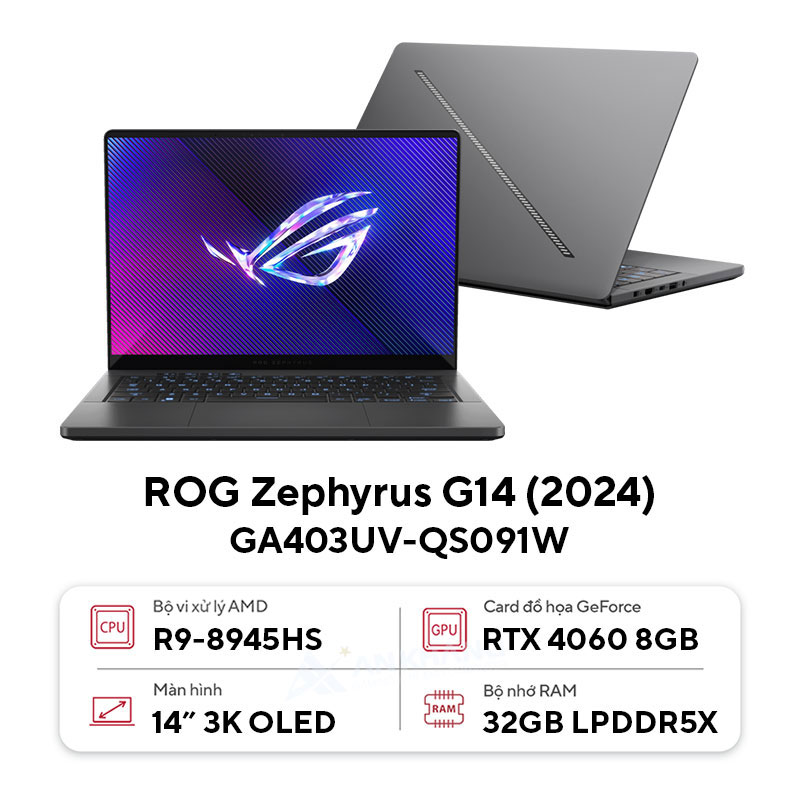 Laptop ASUS ROG Zephyrus G14 GA403UV-QS091W