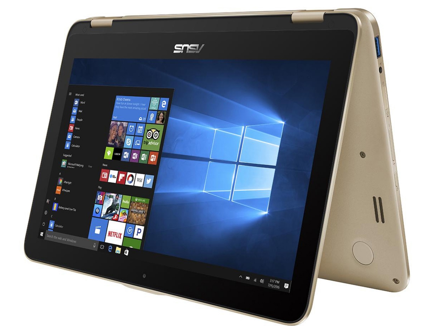 Laptop ASUS TP203NAH-BP044T VANG W10 /N3350/4G /1T /11.6HDT