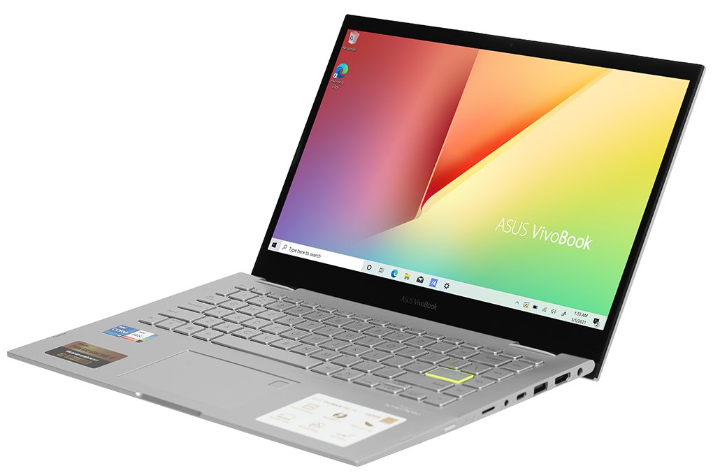 Laptop Asus VivoBook Flip 14 TP470EA-EC029T Bạc