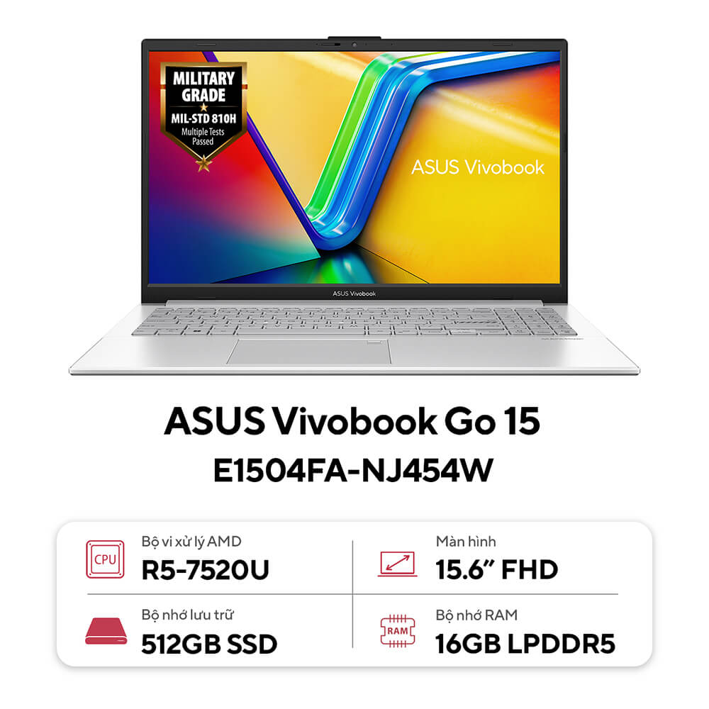 Laptop Asus Vivobook Go E1504FA-NJ454W