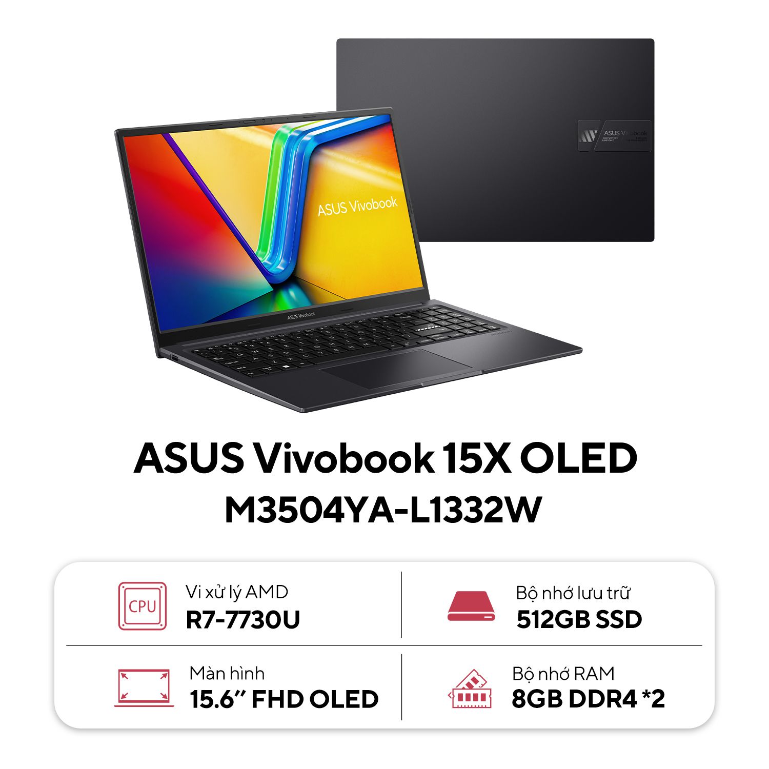 Laptop Asus Vivobook M3504YA-L1332W