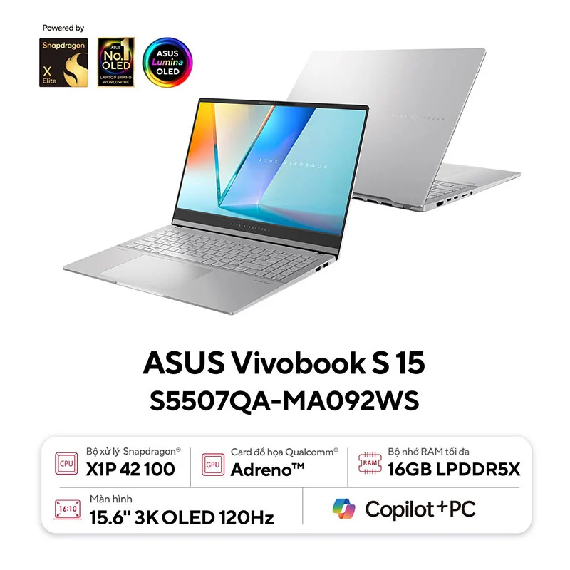 Laptop ASUS Vivobook S 15 S5507QA-MA092WS