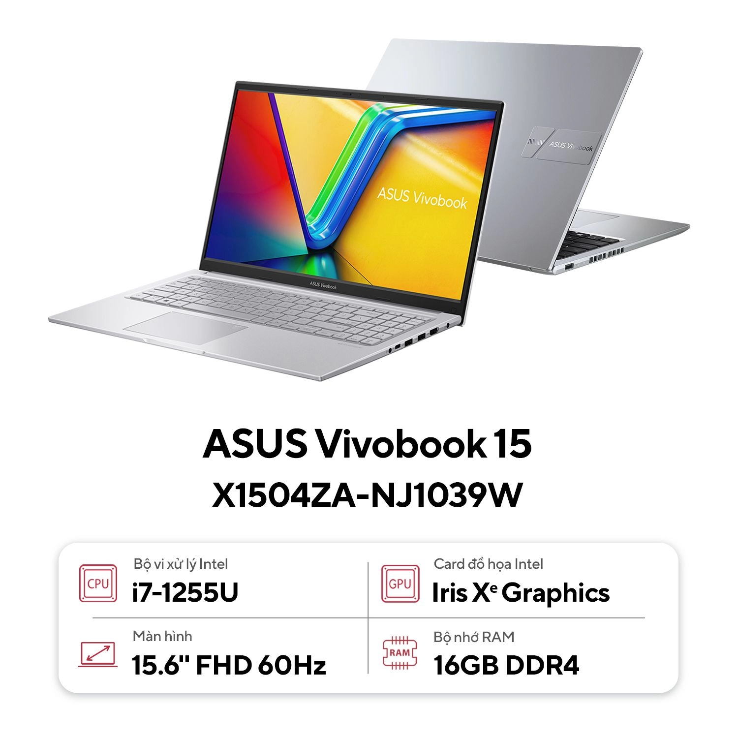 Laptop ASUS Vivobook X1504ZA-NJ1039W