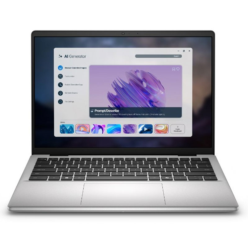 Laptop Dell 14 DC14255 71083617 /Ryzen AI 7 350, 16GB, 1TB SSD, AMD Graphics, 14, 4C 54Wh, ax+BT, OfficeH24+365, McAfee LS, Win 11 Home, Bạc (Platinum Silver), 1Y WTY