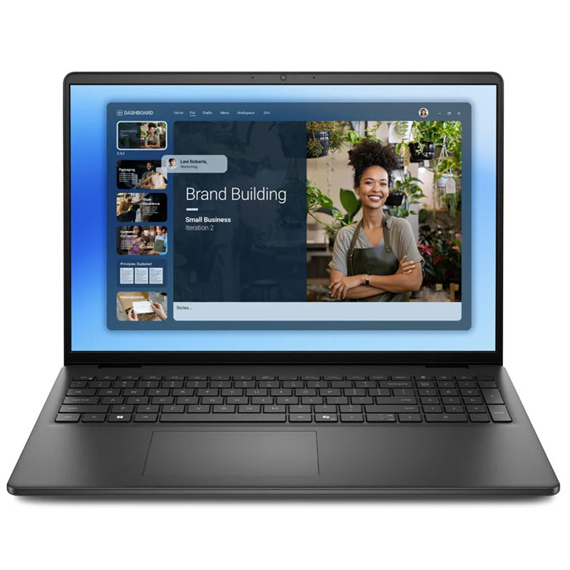 Laptop Dell 16 DC16250-C7U161W11BLU /Core 7-150U, 16GB, 1TB SSD, 16.0 FHD+ Touch, UMA, Win11, Office Home 2024