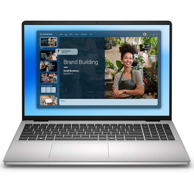 Laptop Dell 16 DC16251 DC6C7557W1 Silver /Core 7 150U/16GB(2x8GB)/1TBSSD/NvidiaGT 2GBMX570A/16FHD+//W11