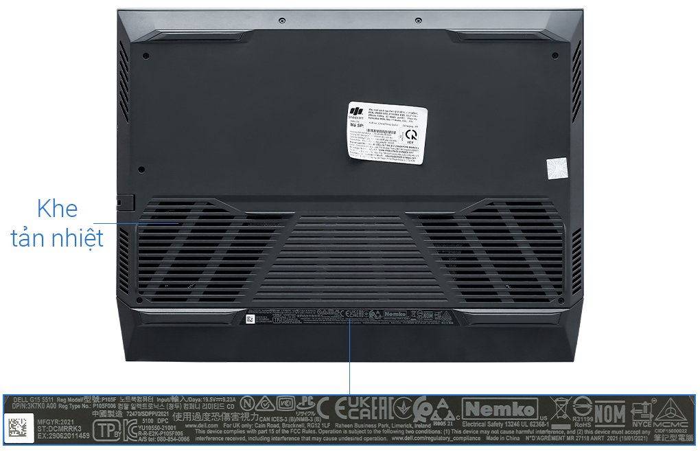 Laptop Dell Gaming G15 5511 70266676