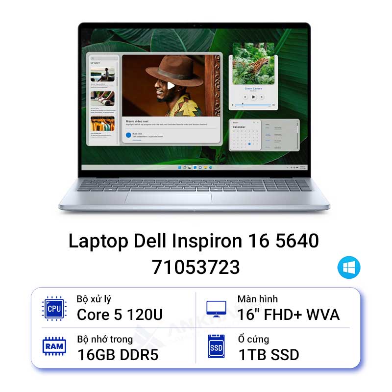 Laptop Dell Inspiron 16 5640 71053723