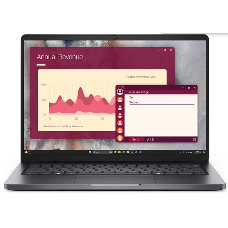 Laptop Dell Pro 14 PC14250 71076111 /Core 5-120U/16GB/1TBSSD/14 FHD+/3C 45Wh, ax+BT, BL/KYHD/W11